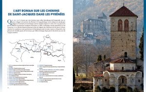 Apercu du guide Pyrénées romanes par Julie Vivier et Sylvain Lapique : chemin de Saint-Jacques