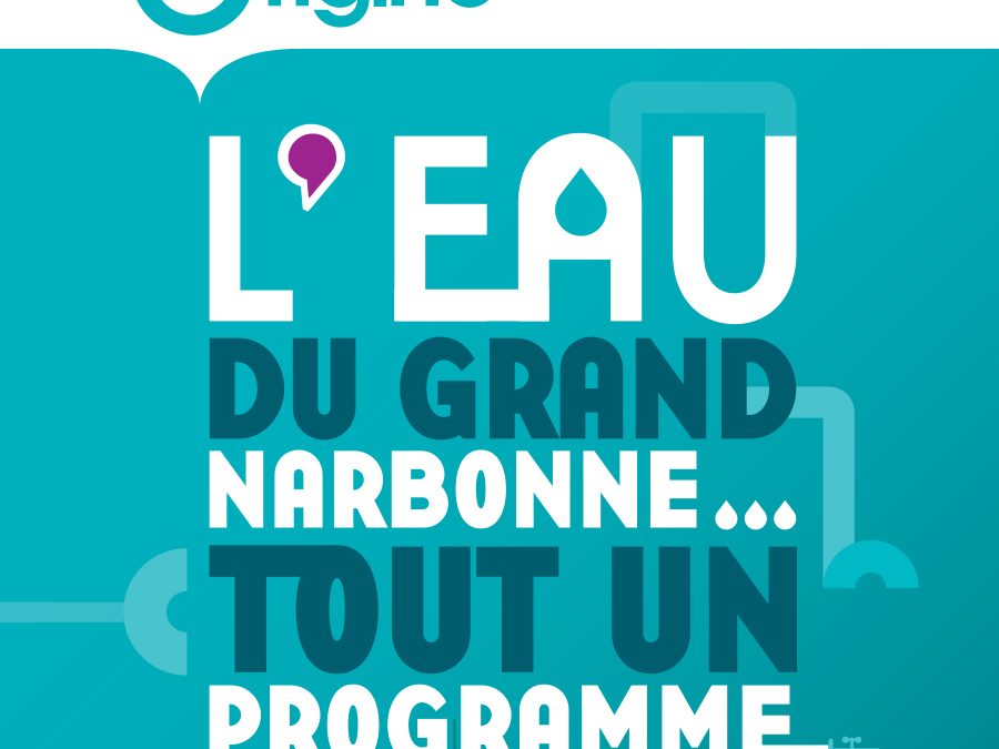 Plaquette sur l’eau du Grand Narbonne [agence ICOM]