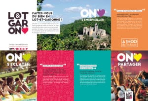 Rédaction magazine de destination - Comité du tourisme 47